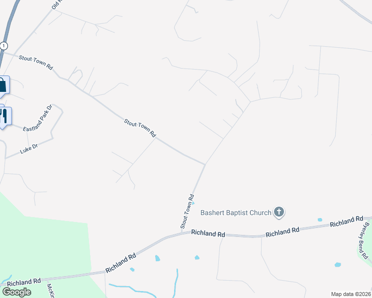 map of restaurants, bars, coffee shops, grocery stores, and more near 581 Stout Town Road in Blaine