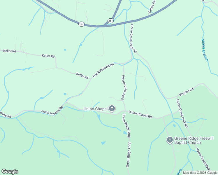map of restaurants, bars, coffee shops, grocery stores, and more near 200 Preacher Laws Road in Afton