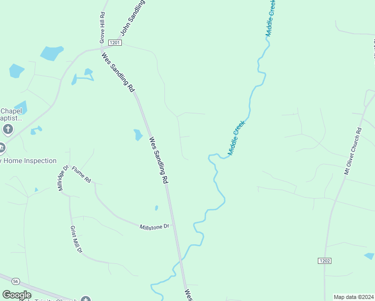 map of restaurants, bars, coffee shops, grocery stores, and more near 225 Hardwood Drive in Franklinton