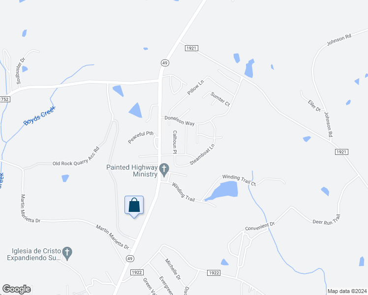 map of restaurants, bars, coffee shops, grocery stores, and more near 131 Telegraph Lane in Burlington