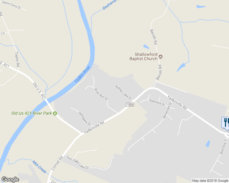 map of restaurants, bars, coffee shops, grocery stores, and more near 2266 Ashley Lake Drive in Lewisville