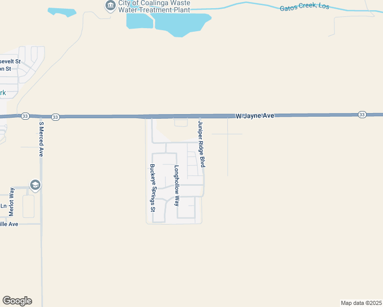 map of restaurants, bars, coffee shops, grocery stores, and more near 317 Longhollow Way in Coalinga