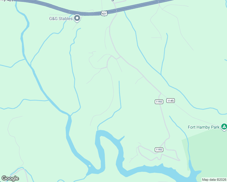 map of restaurants, bars, coffee shops, grocery stores, and more near Ridge Lane in Wilkes County