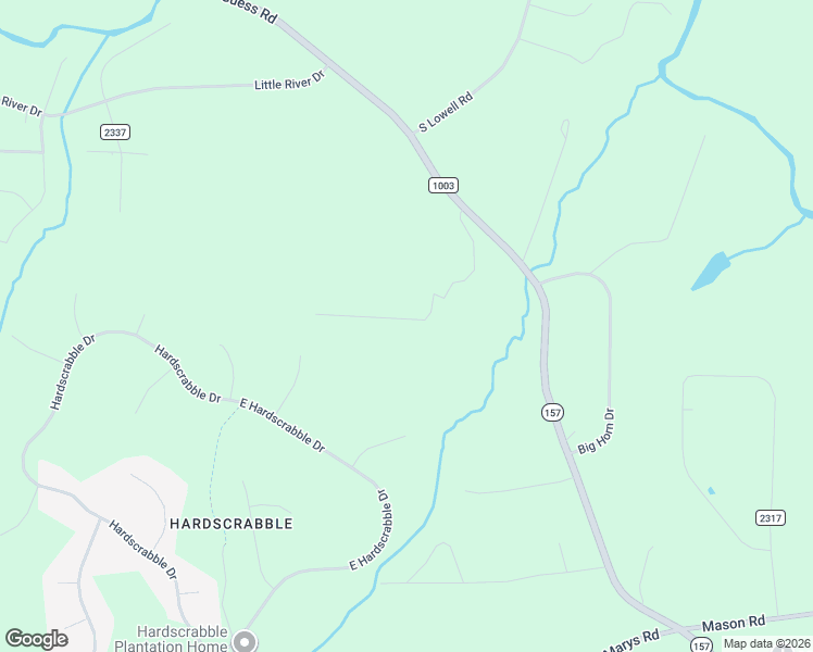 map of restaurants, bars, coffee shops, grocery stores, and more near 7403 Guess Rd in Hillsborough