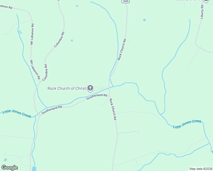 map of restaurants, bars, coffee shops, grocery stores, and more near 102 Rock Church Cementry Road in Charlotte