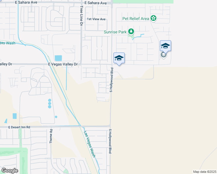 map of restaurants, bars, coffee shops, grocery stores, and more near 6581 Ozzie Harriet Avenue in Las Vegas
