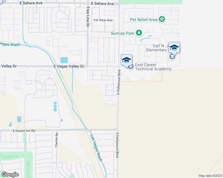 map of restaurants, bars, coffee shops, grocery stores, and more near 3041 Gary Cooper Street in Las Vegas