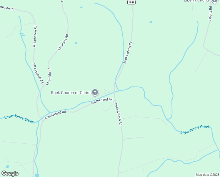 map of restaurants, bars, coffee shops, grocery stores, and more near 102 Rock Church Cementry Road in Charlotte