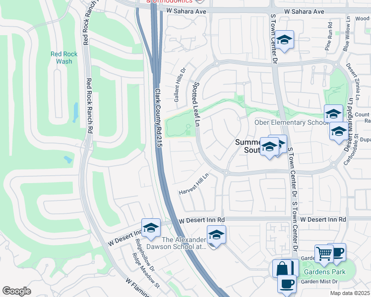 map of restaurants, bars, coffee shops, grocery stores, and more near 11013 Clemmons Court in Las Vegas
