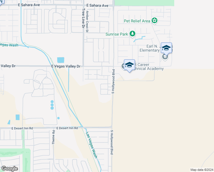 map of restaurants, bars, coffee shops, grocery stores, and more near 6539 Ozzie Harriet Avenue in Las Vegas