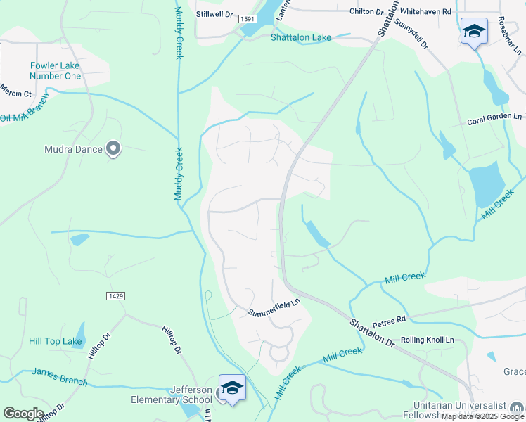 map of restaurants, bars, coffee shops, grocery stores, and more near 4104 Cherrylaurel Lane in Winston-Salem