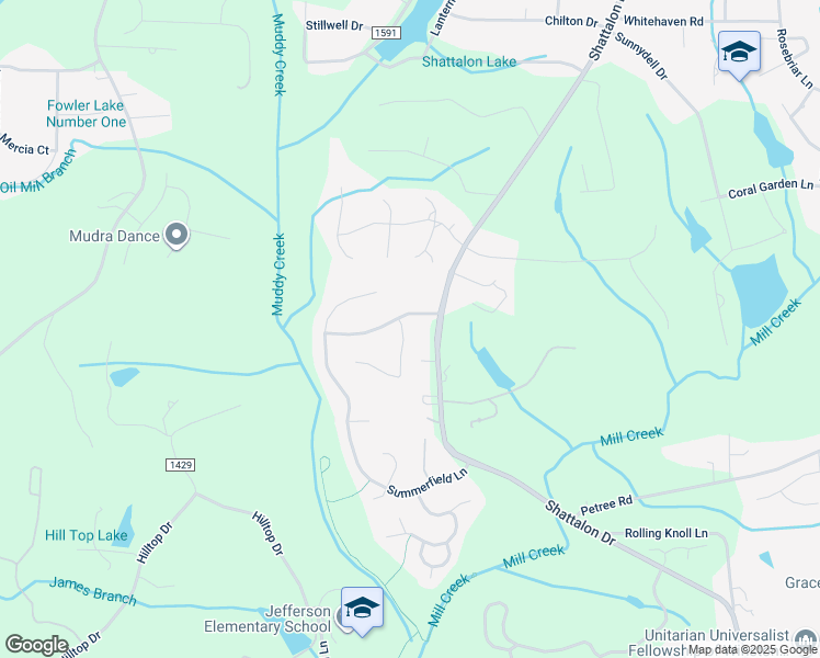 map of restaurants, bars, coffee shops, grocery stores, and more near 4104 Cherrylaurel Lane in Winston-Salem