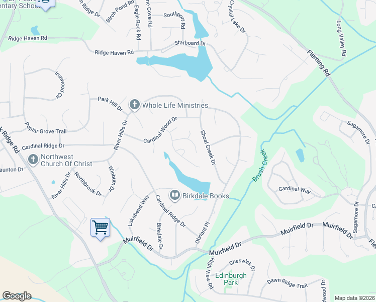 map of restaurants, bars, coffee shops, grocery stores, and more near 3502 Mill Spring Pl in Greensboro