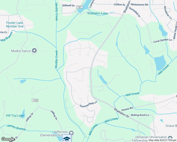 map of restaurants, bars, coffee shops, grocery stores, and more near 4130 Shattalon Drive in Winston-Salem