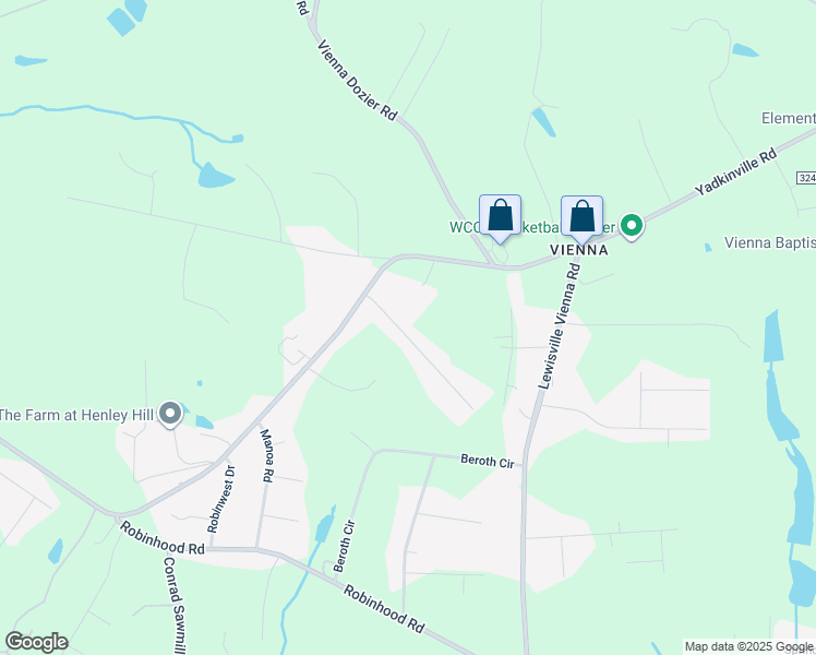 map of restaurants, bars, coffee shops, grocery stores, and more near 7531 Pine Trails Road in Lewisville