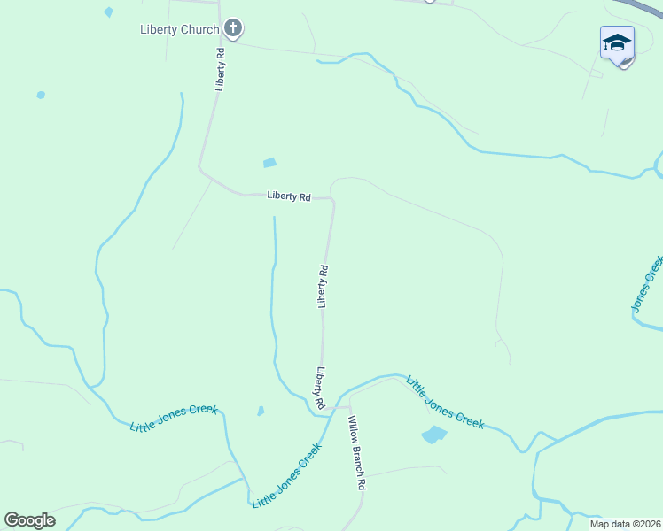 map of restaurants, bars, coffee shops, grocery stores, and more near 1535 Liberty Road in Charlotte