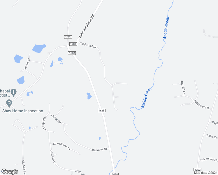 map of restaurants, bars, coffee shops, grocery stores, and more near 160 Hardwood Drive in Franklinton