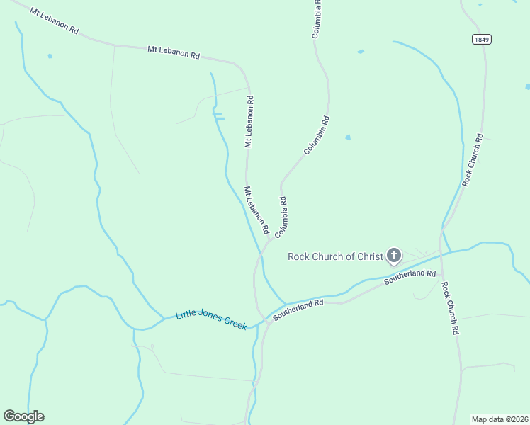 map of restaurants, bars, coffee shops, grocery stores, and more near 1768 Columbia Road in Dickson