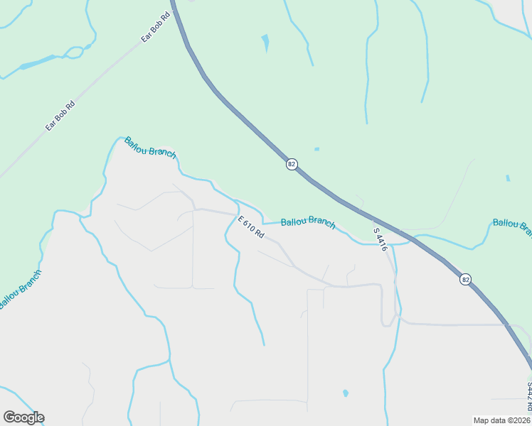 map of restaurants, bars, coffee shops, grocery stores, and more near 5881 East 610 Road in Locust Grove