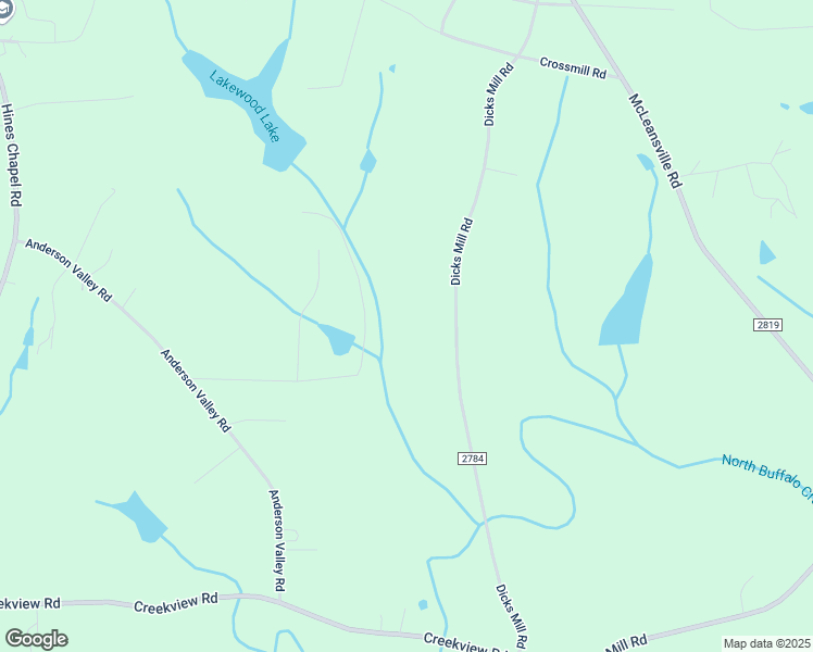 map of restaurants, bars, coffee shops, grocery stores, and more near 4567 Dicks Mill Road in McLeansville