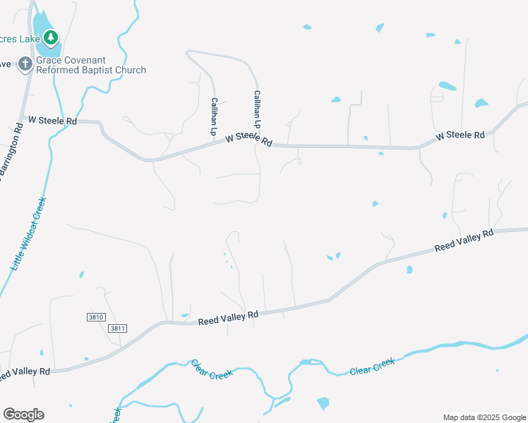 map of restaurants, bars, coffee shops, grocery stores, and more near 2816 Westminster Lane in Springdale