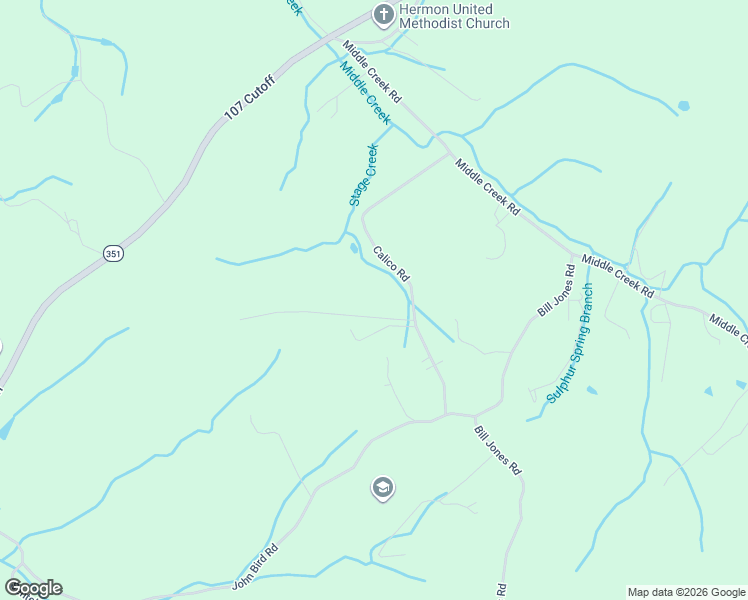 map of restaurants, bars, coffee shops, grocery stores, and more near 510 Calico Road in Afton