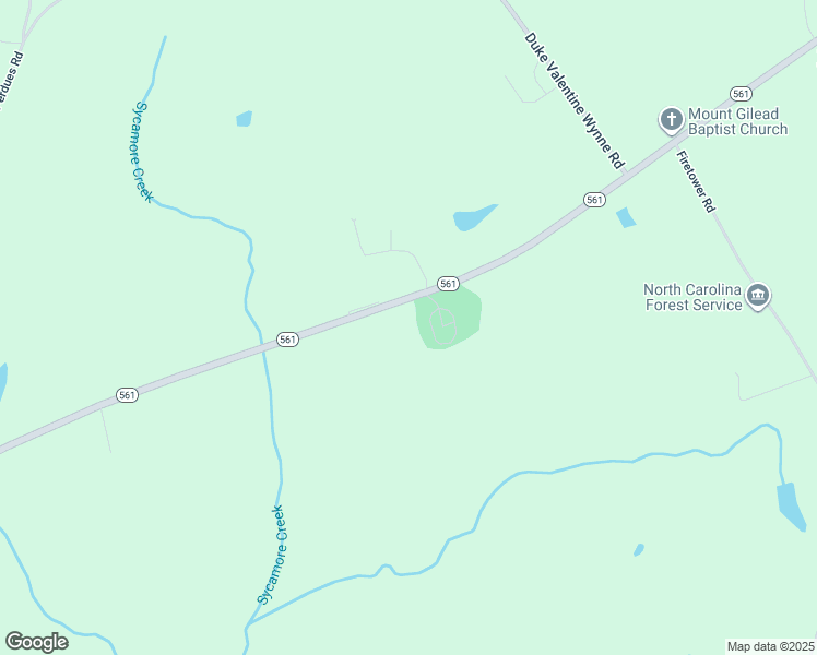 map of restaurants, bars, coffee shops, grocery stores, and more near 2202 North Carolina 561 in Louisburg