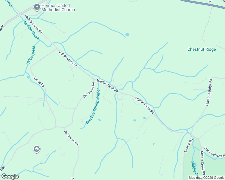 map of restaurants, bars, coffee shops, grocery stores, and more near 896 Middle Creek Road in Afton