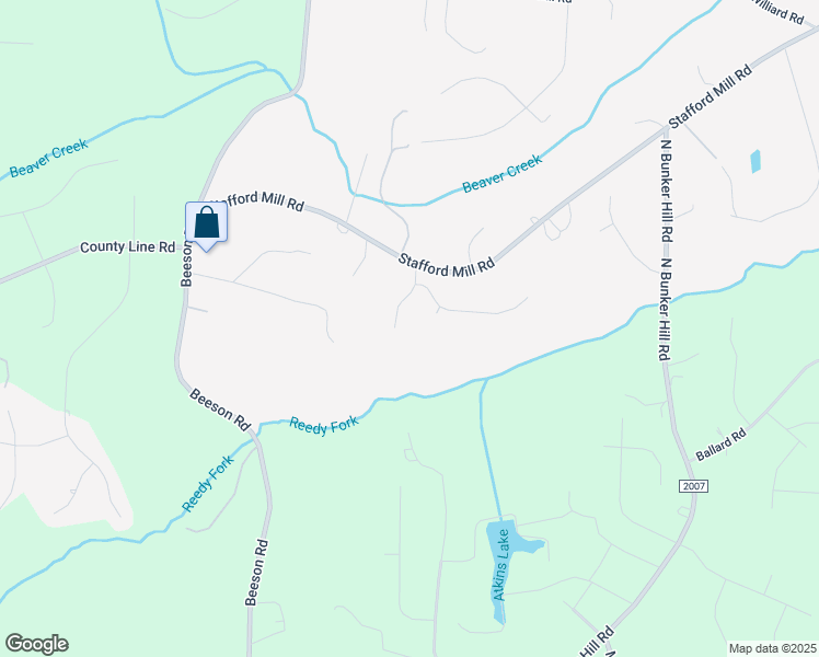 map of restaurants, bars, coffee shops, grocery stores, and more near 502 Starfire Court in Oak Ridge