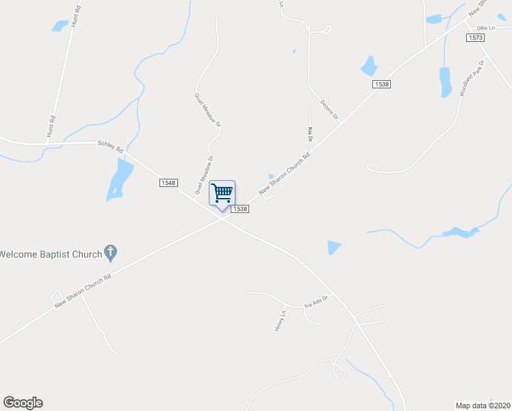 map of restaurants, bars, coffee shops, grocery stores, and more near 3525 New Sharon Church Road in Hillsborough