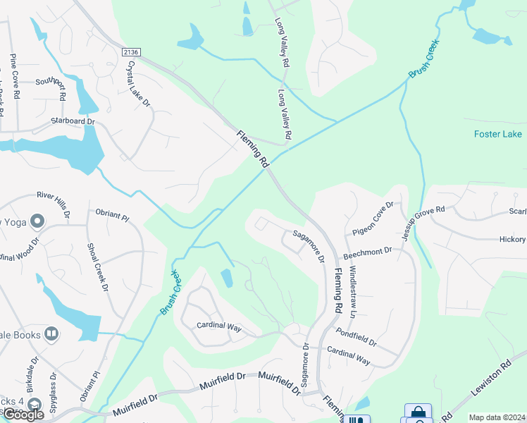 map of restaurants, bars, coffee shops, grocery stores, and more near 3908 Sagamore Drive in Greensboro