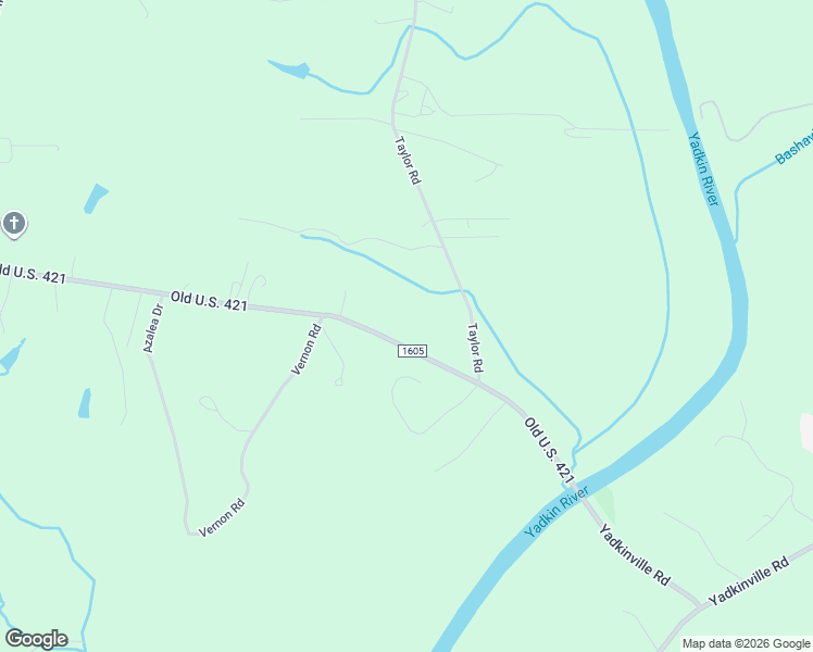 map of restaurants, bars, coffee shops, grocery stores, and more near 6629 Old U.S. 421 in East Bend