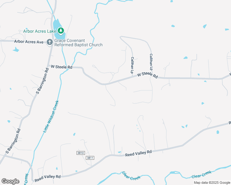 map of restaurants, bars, coffee shops, grocery stores, and more near 2736 Foresta Lane in Springdale