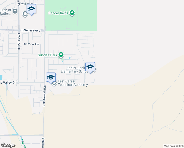 map of restaurants, bars, coffee shops, grocery stores, and more near 2845 Rainbow River Drive in Las Vegas