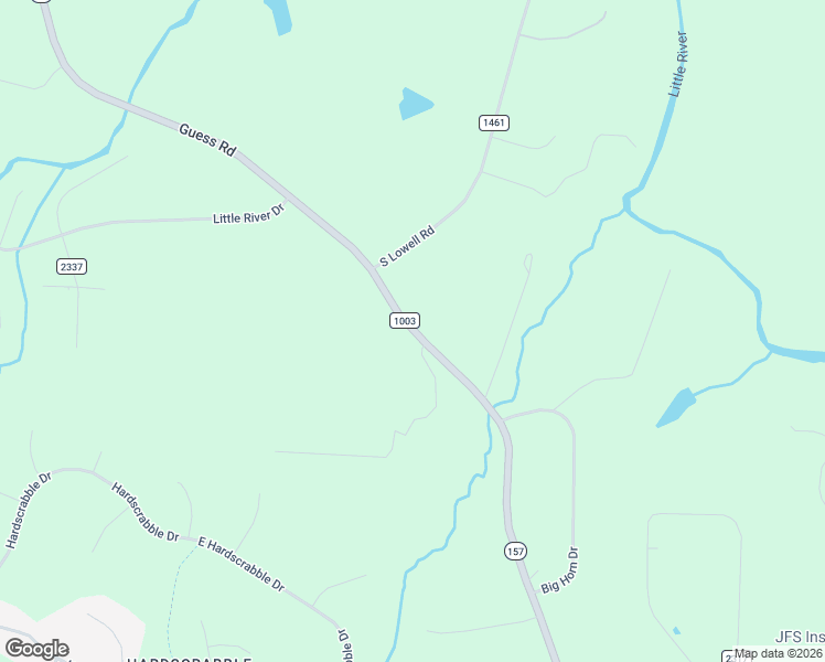 map of restaurants, bars, coffee shops, grocery stores, and more near 7491 Guess Road in Hillsborough