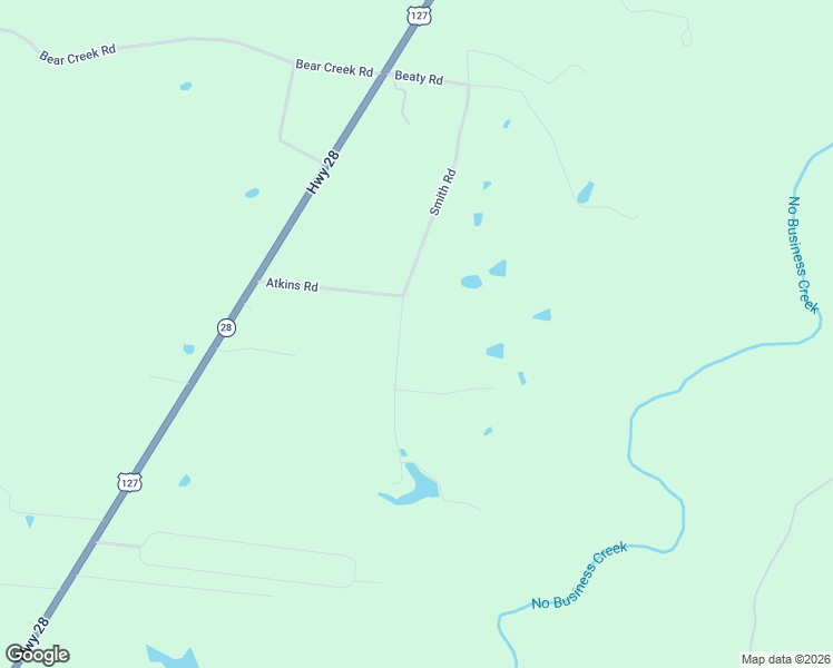 map of restaurants, bars, coffee shops, grocery stores, and more near 662 Smith Road in Crossville