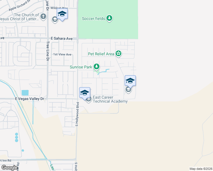 map of restaurants, bars, coffee shops, grocery stores, and more near 6789 Upland Heights Avenue in Las Vegas