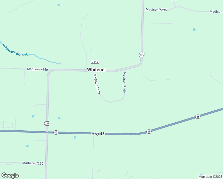 map of restaurants, bars, coffee shops, grocery stores, and more near 218 Madison 7145 in Hindsville
