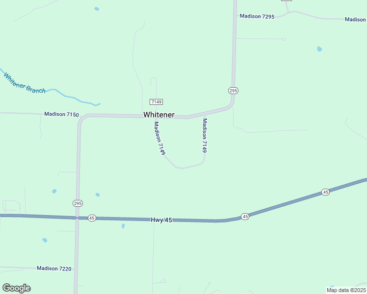 map of restaurants, bars, coffee shops, grocery stores, and more near 218 Madison 7145 in Hindsville