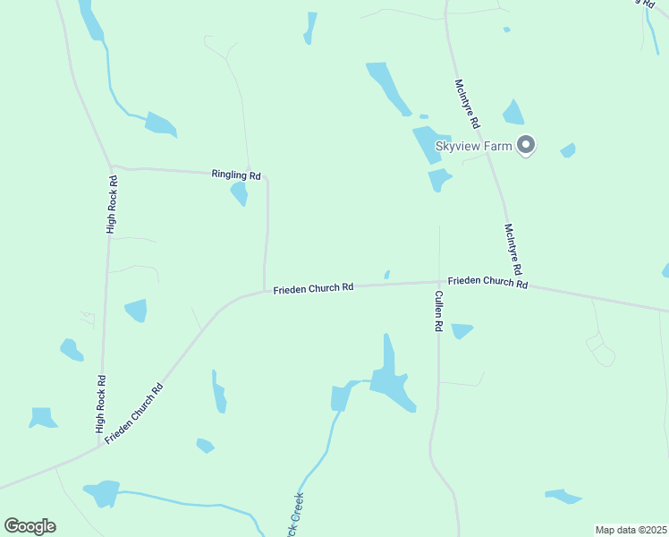 map of restaurants, bars, coffee shops, grocery stores, and more near 6427 Frieden Church Road in Gibsonville