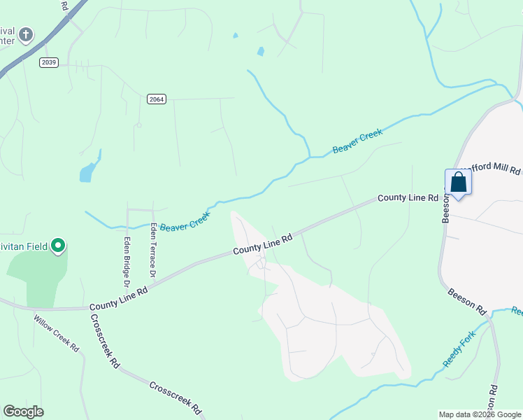 map of restaurants, bars, coffee shops, grocery stores, and more near 9016 Larchwood Drive in Kernersville