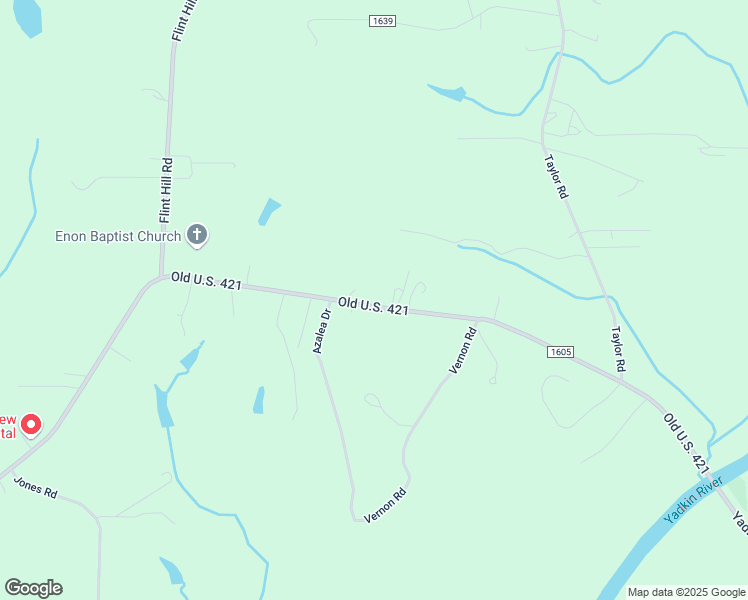 map of restaurants, bars, coffee shops, grocery stores, and more near 6501 Old U.S. 421 in East Bend