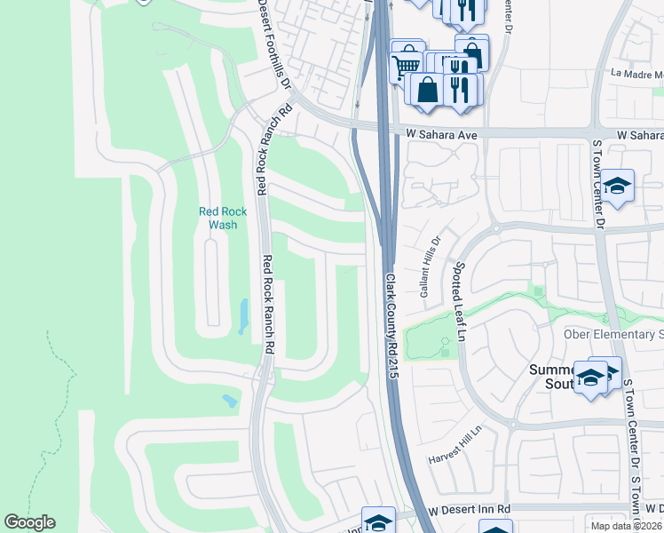 map of restaurants, bars, coffee shops, grocery stores, and more near 11273 Golden Chestnut Place in Las Vegas