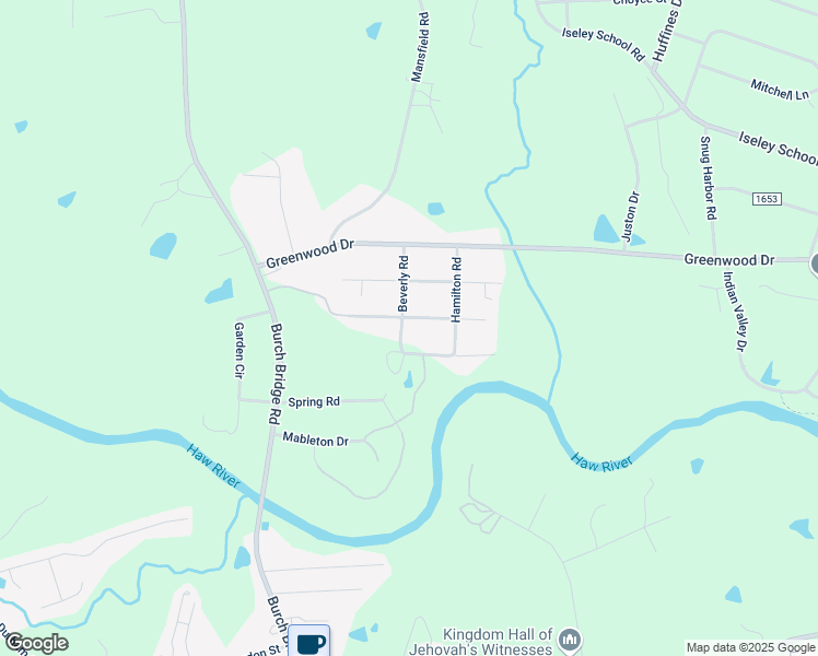 map of restaurants, bars, coffee shops, grocery stores, and more near 1244 Carlton Avenue in Burlington