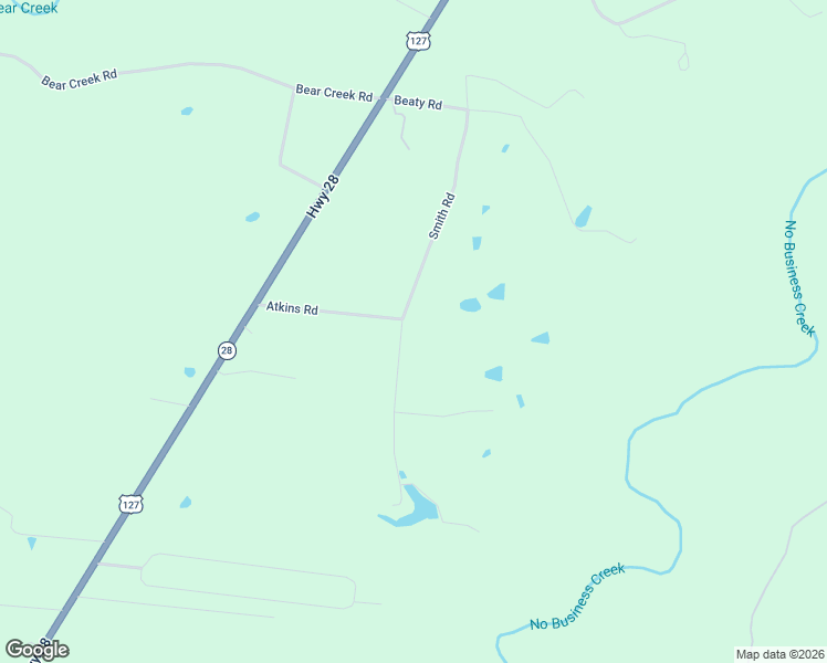map of restaurants, bars, coffee shops, grocery stores, and more near 505 Smith Road in Crossville