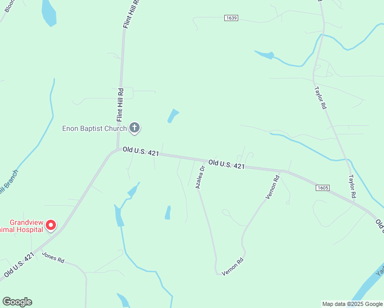 map of restaurants, bars, coffee shops, grocery stores, and more near 6421 Old U.S. 421 in East Bend