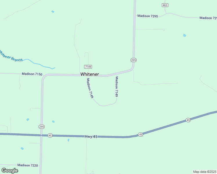 map of restaurants, bars, coffee shops, grocery stores, and more near 218 Madison 7145 in Hindsville