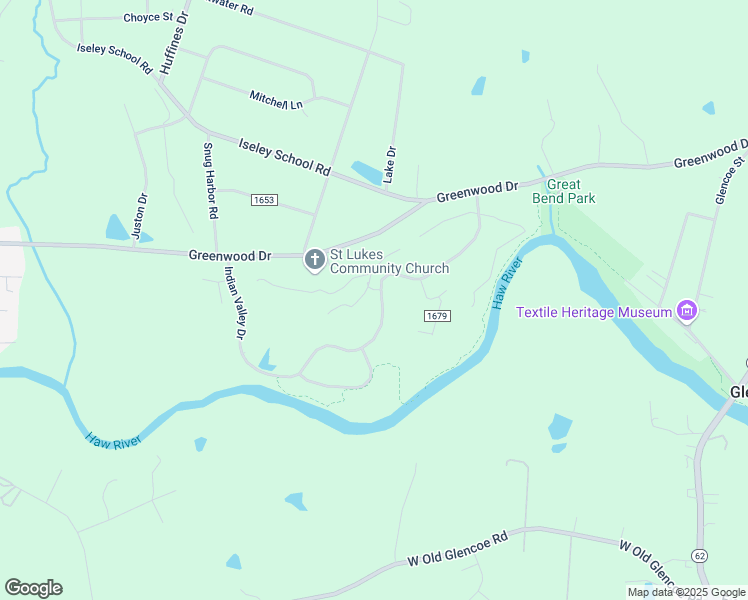 map of restaurants, bars, coffee shops, grocery stores, and more near 707 Indian Valley Drive in Burlington