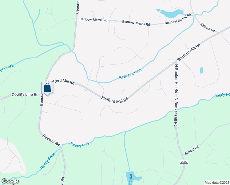 map of restaurants, bars, coffee shops, grocery stores, and more near 603 Stafford Pointe Court in Oak Ridge