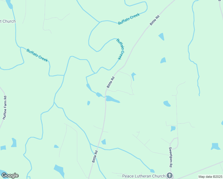 map of restaurants, bars, coffee shops, grocery stores, and more near 3964 Bittle Road in Gibsonville
